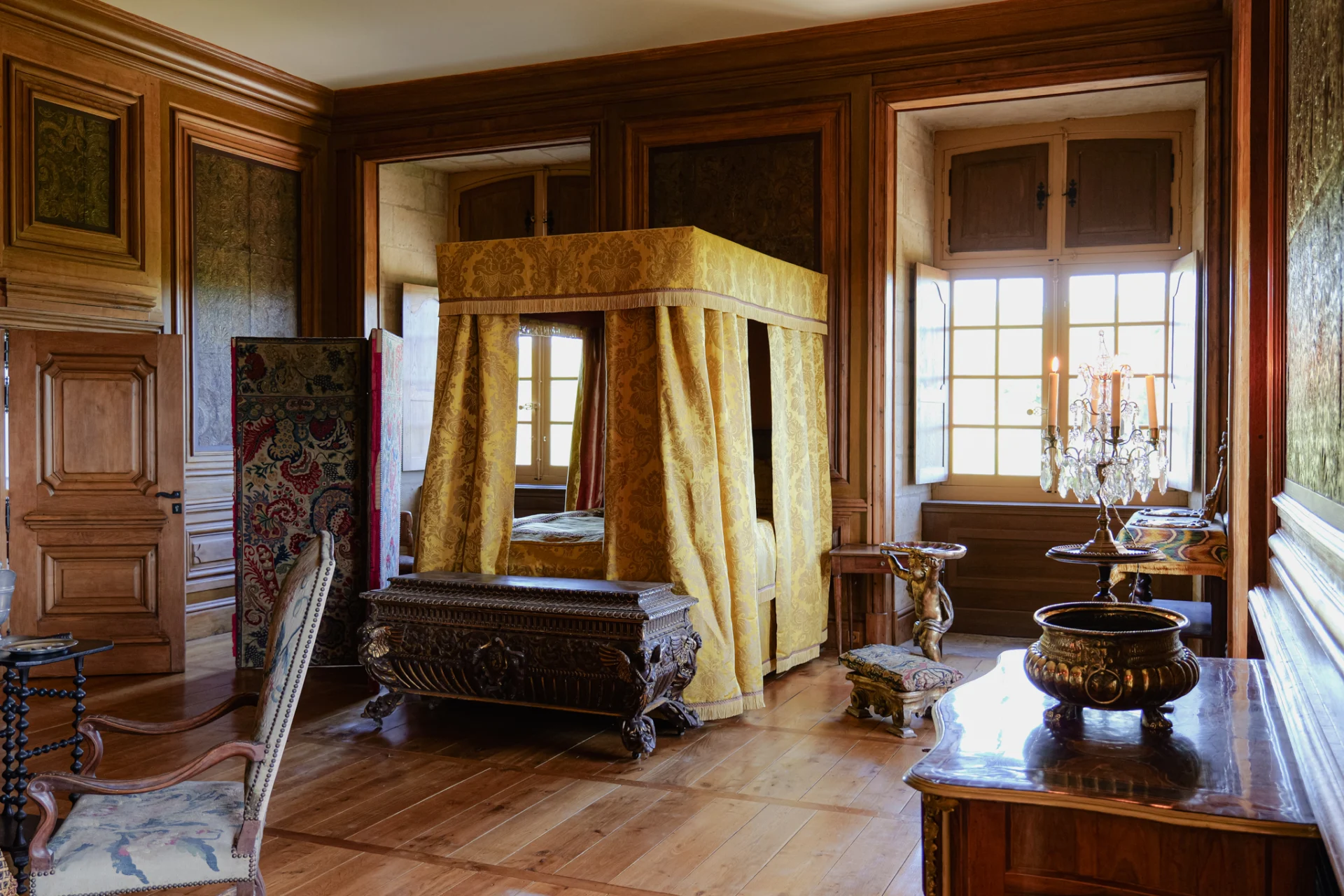 la chambre du Marquis de Hautefort