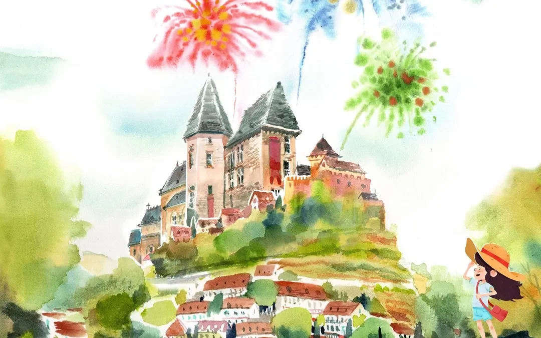 Château en fête – visite privée